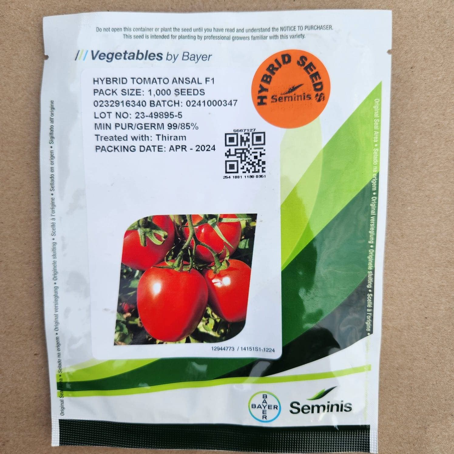 ANSAL F1- 5,000seeds