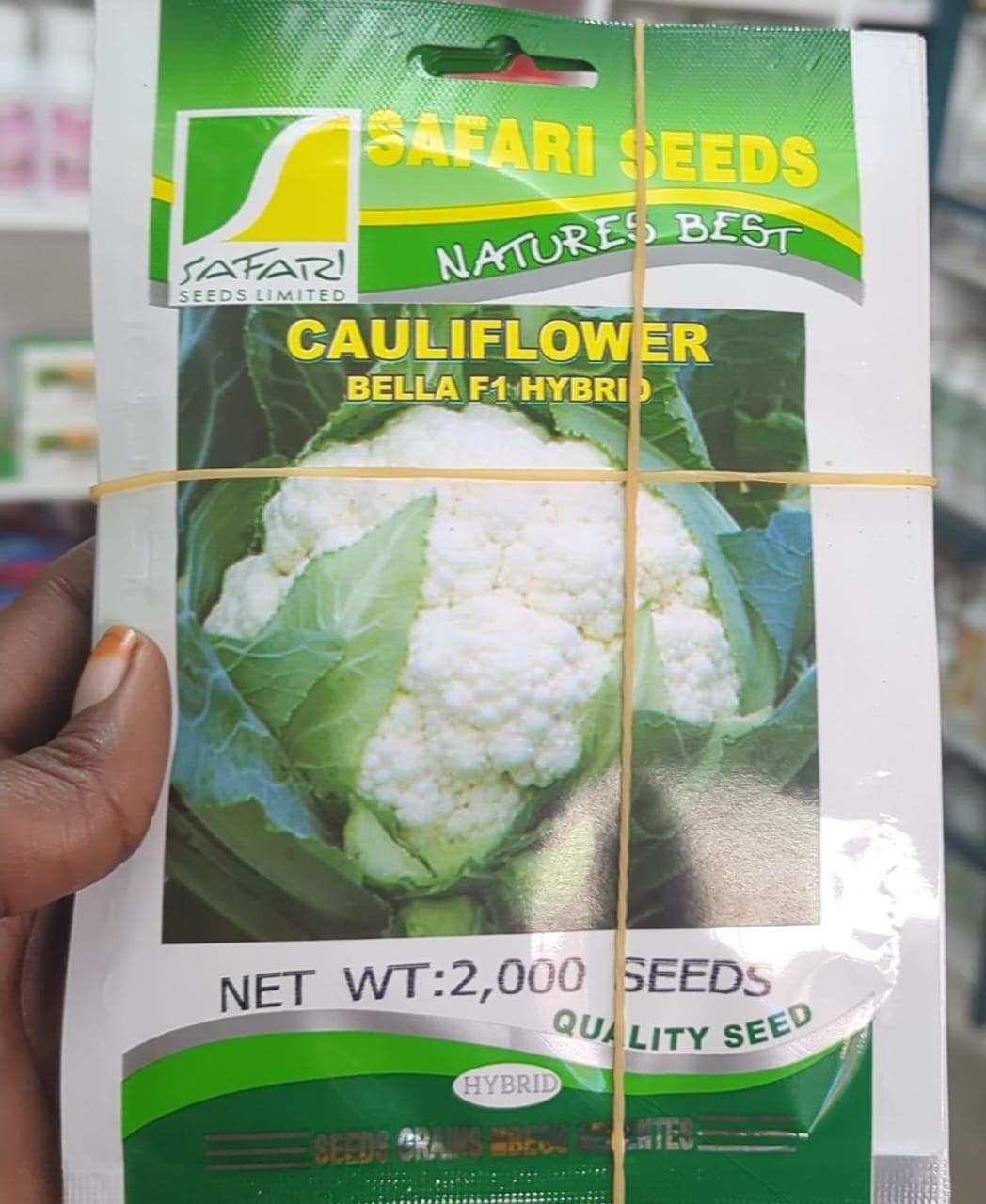 BELLA F1/CAULIFLOWER- 2,000seeds